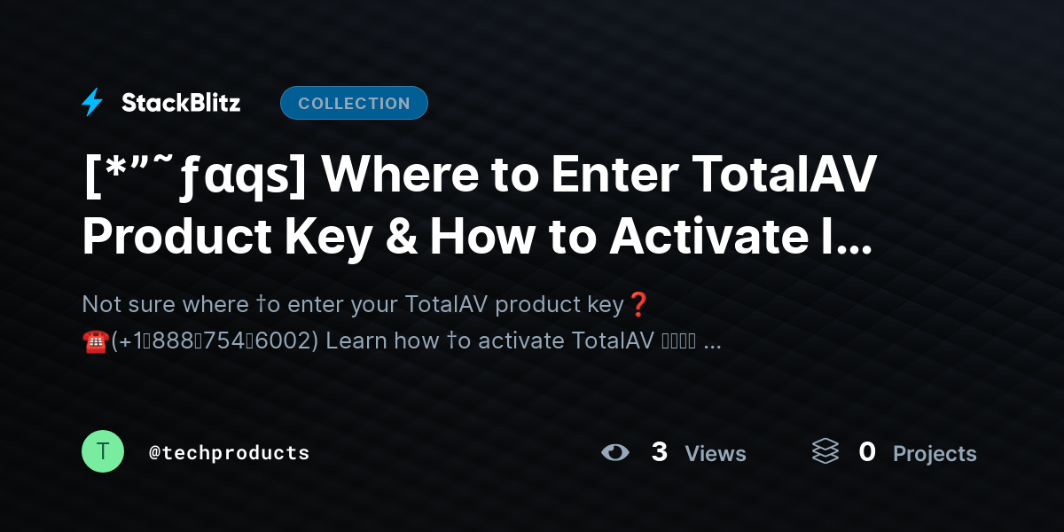 [*”˜ƒαqѕ] Where to Enter TotalAV Product Key & How to Activate It (Complete Beginner Guide) by techproducts