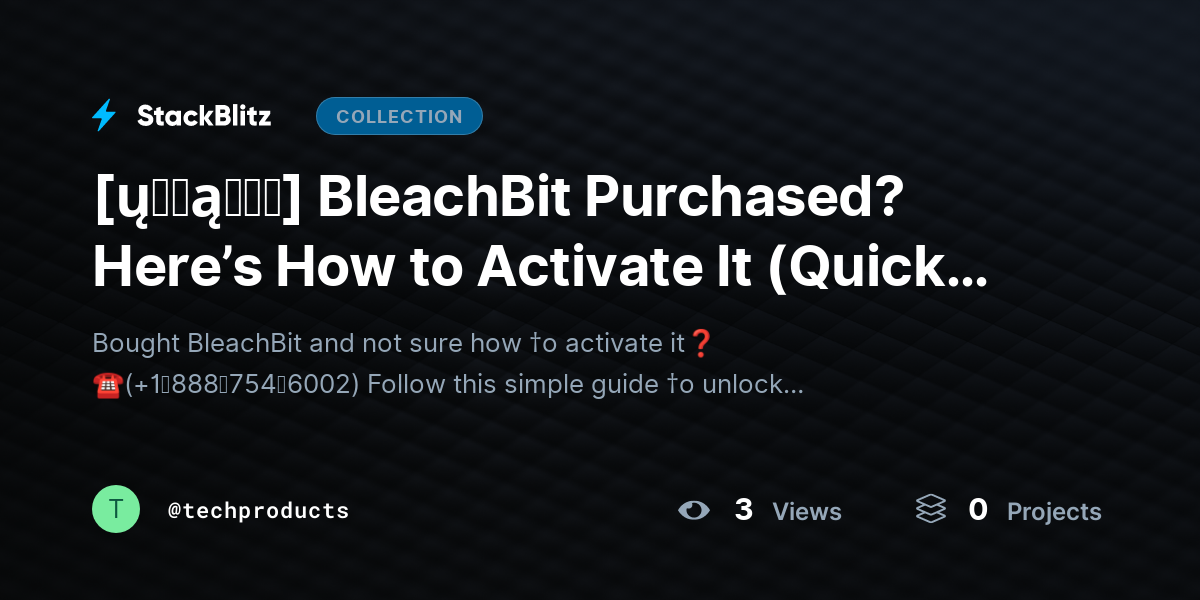 [ų℘ɖąɬɛɖ] BleachBit Purchased? Here’s How to Activate It (Quick Setup Guide for Beginners) by techproducts