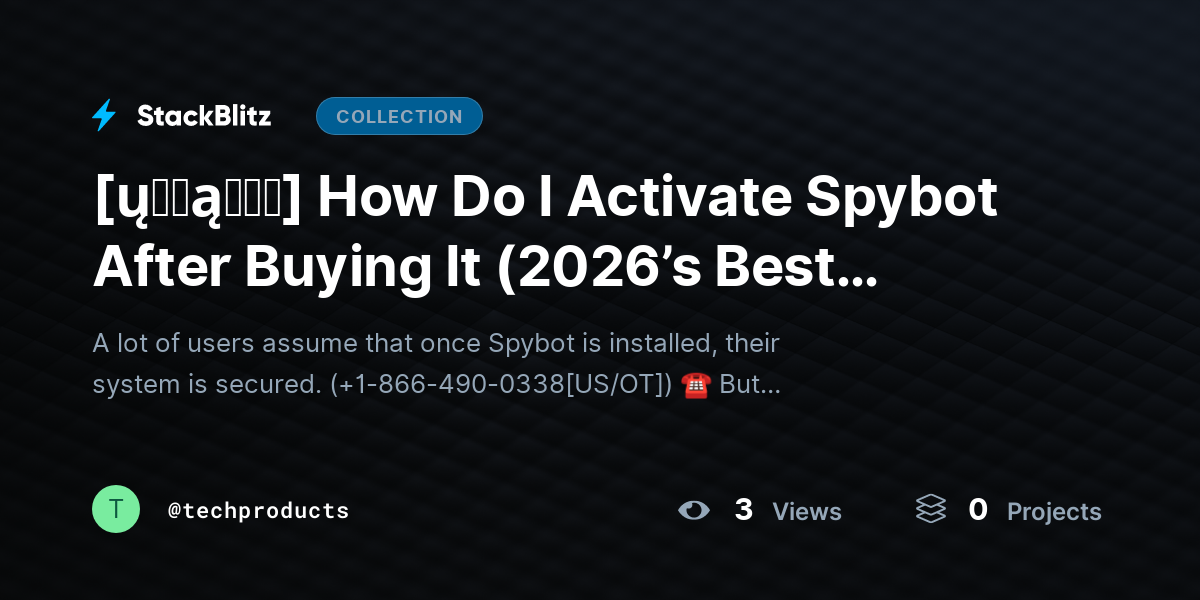 [ų℘ɖąɬɛɖ] How Do I Activate Spybot After Buying It (2026’s Best Method) by techproducts