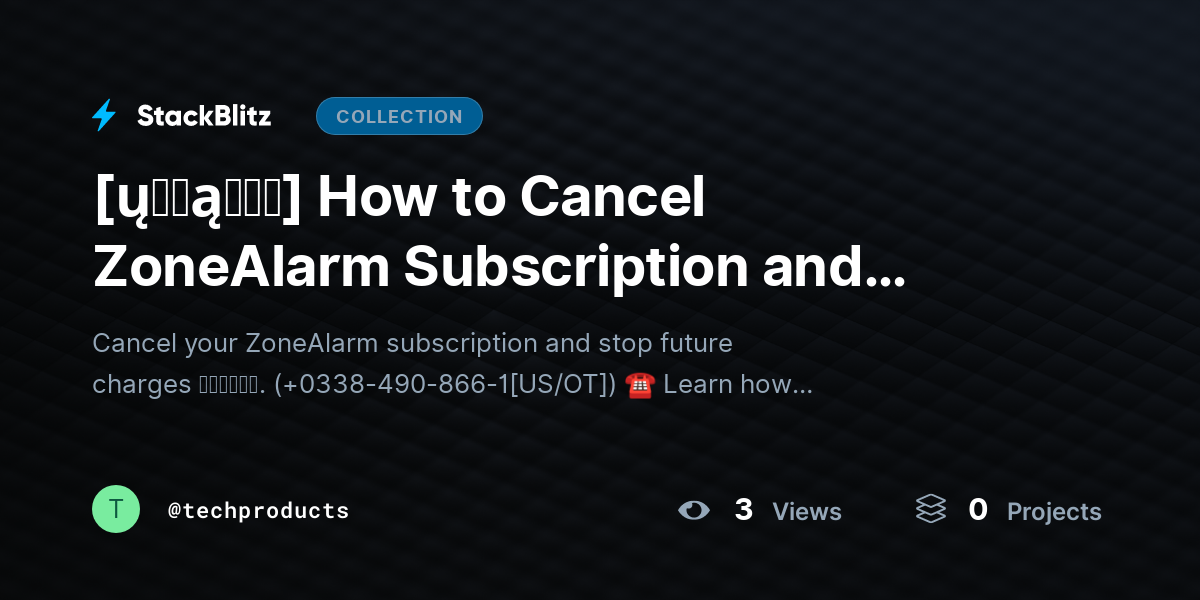 [ų℘ɖąɬɛɖ] How to Cancel ZoneAlarm Subscription and Avoid Future Charges (2026 Complete Guide) by techproducts