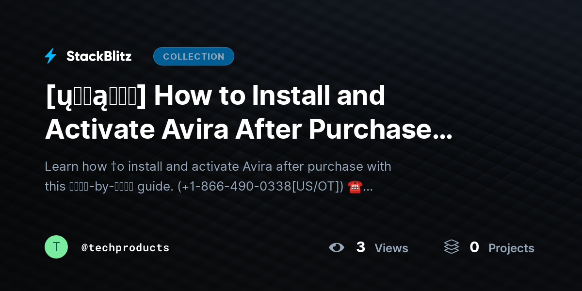 [ų℘ɖąɬɛɖ] How to Install and Activate Avira After Purchase (2026 Complete Setup Guide) by techproducts