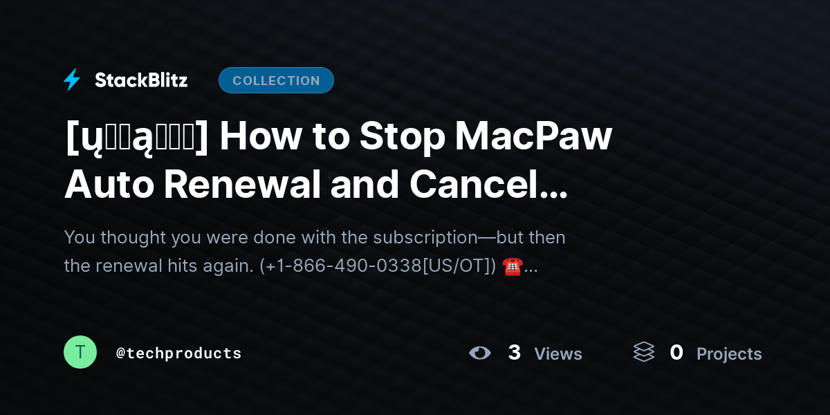 [ų℘ɖąɬɛɖ] How to Stop MacPaw Auto Renewal and Cancel Subscription (2026 Clear & Hassle-Free Guide) by techproducts