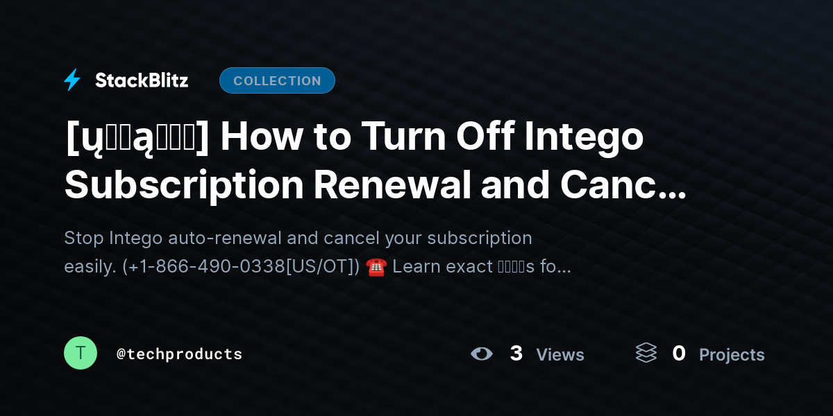 [ų℘ɖąɬɛɖ] How to Turn Off Intego Subscription Renewal and Cancel It (Step-by-Step 2026 Guide) by techproducts