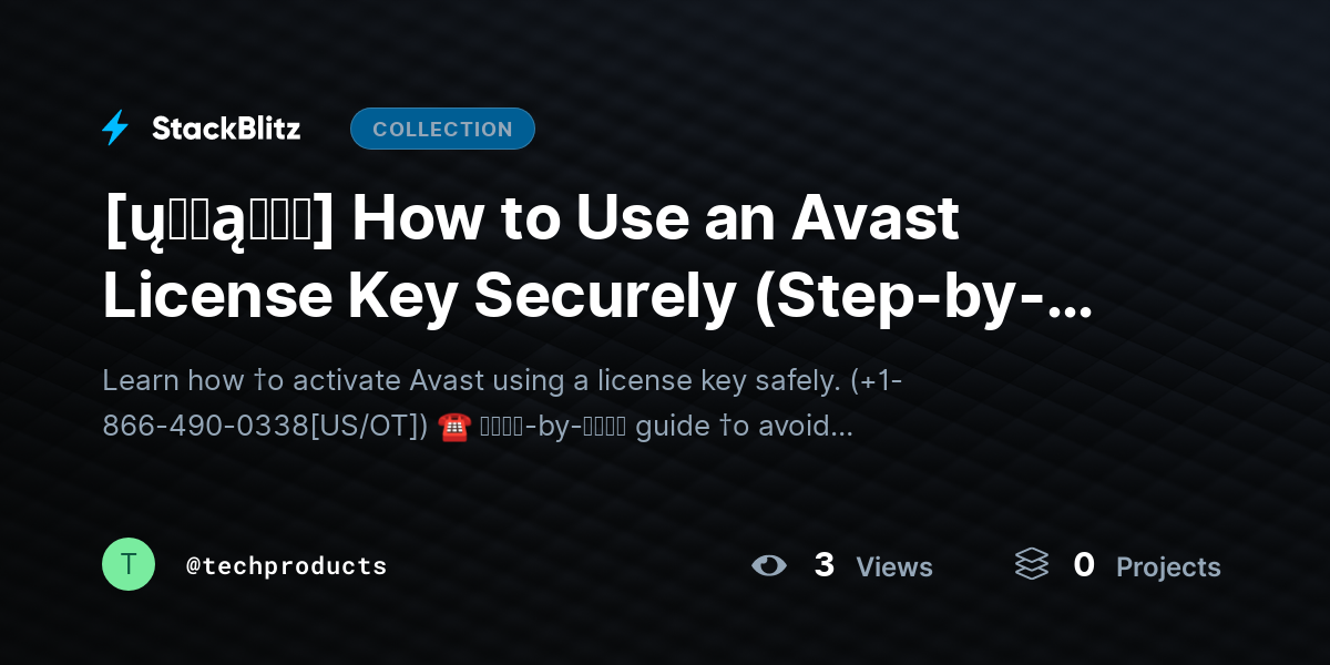 [ų℘ɖąɬɛɖ] How to Use an Avast License Key Securely (Step-by-Step Activation Guide) by techproducts