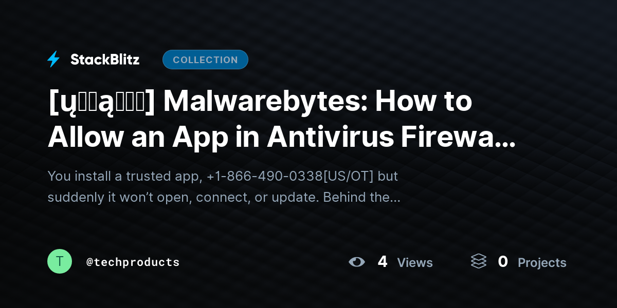 [ų℘ɖąɬɛɖ] Malwarebytes: How to Allow an App in Antivirus Firewall (Whitelist Guide for Zero Blocking Issues) by techproducts