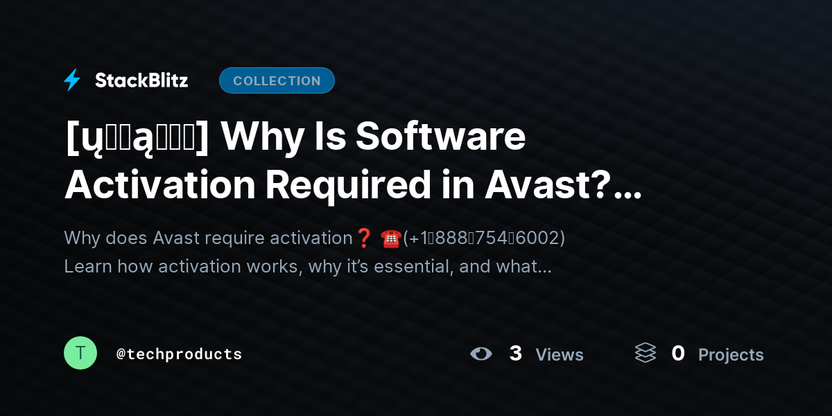 [ų℘ɖąɬɛɖ] Why Is Software Activation Required in Avast? (What It Really Does + Why It Matters) by techproducts