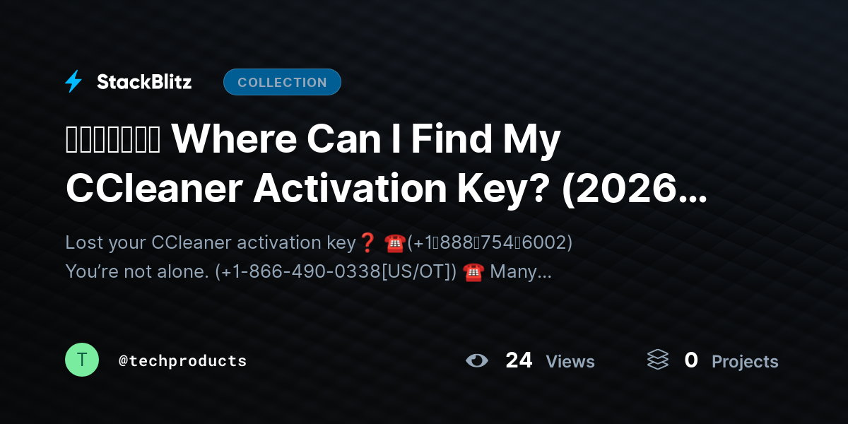 ᵘᵖᵈᵃᵗᵉᵈ Where Can I Find My CCleaner Activation Key? (2026 Complete Guide) by techproducts