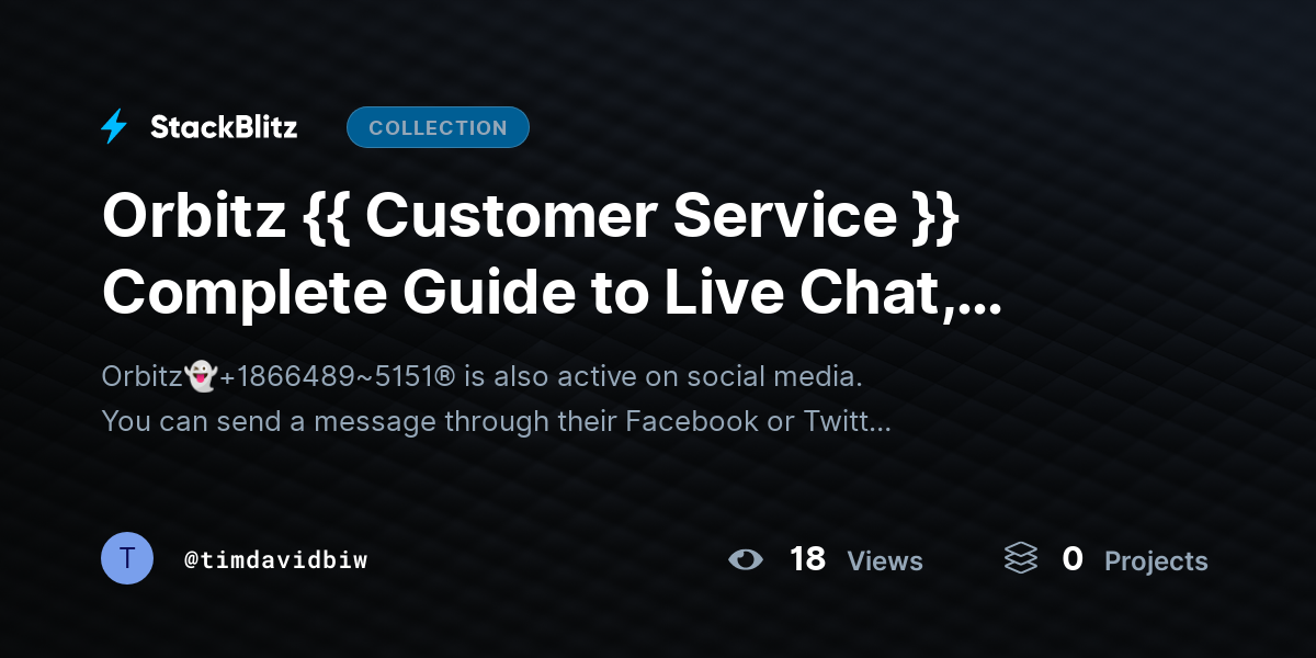 Orbitz {{ Customer Service }} Complete Guide to Live Chat, Email ...