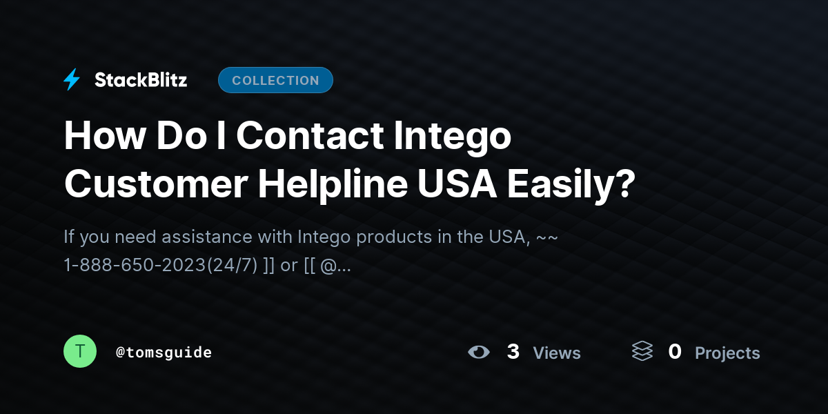 How Do I Contact Intego Customer Helpline USA Easily? by tomsguide