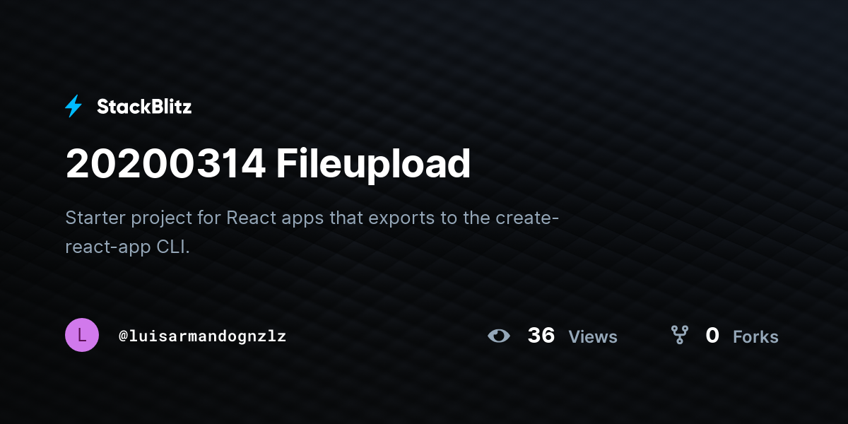 20200314 Fileupload - StackBlitz