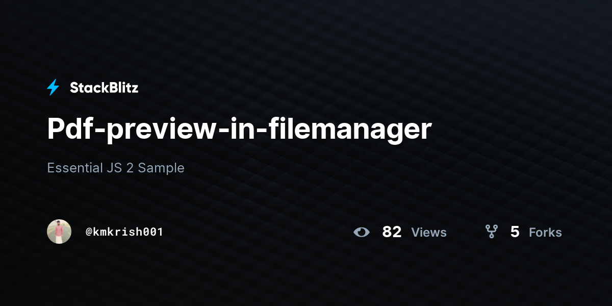 Pdf-preview-in-filemanager - StackBlitz