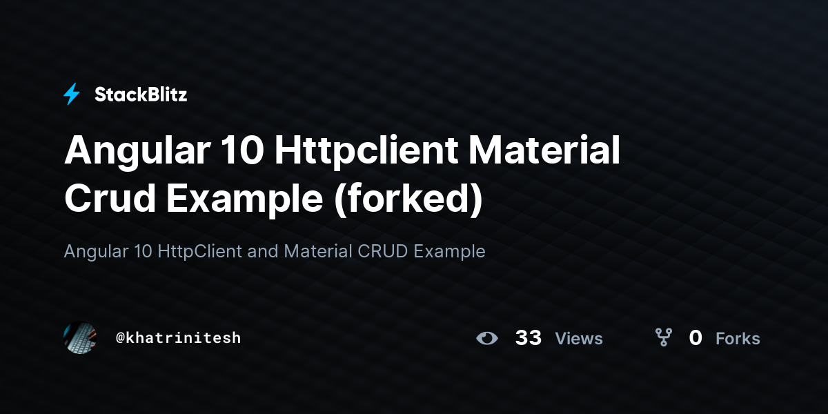 angular 17 httpclient example stackblitz