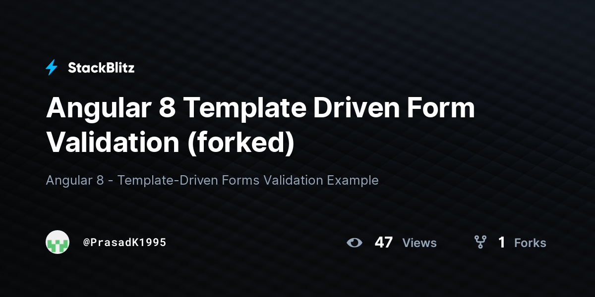 angular-8-template-driven-form-validation-forked-stackblitz