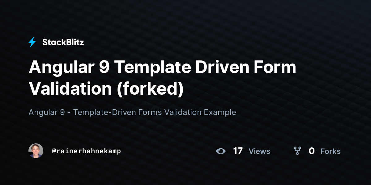 angular-9-template-driven-form-validation-forked-stackblitz