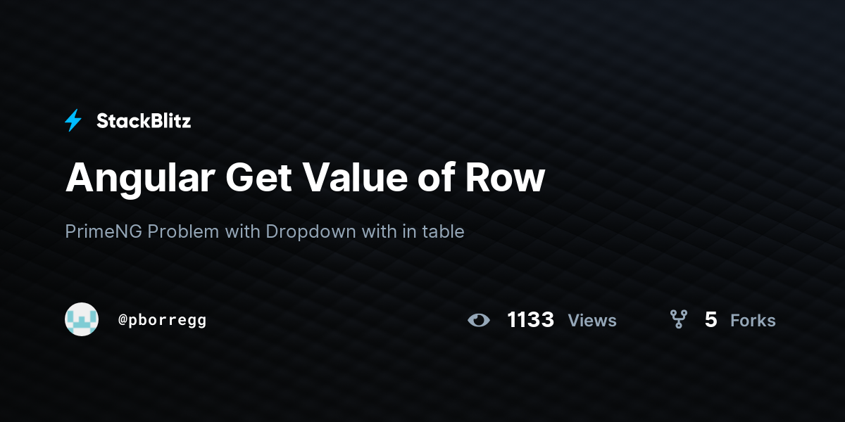 angular-get-value-of-row-stackblitz