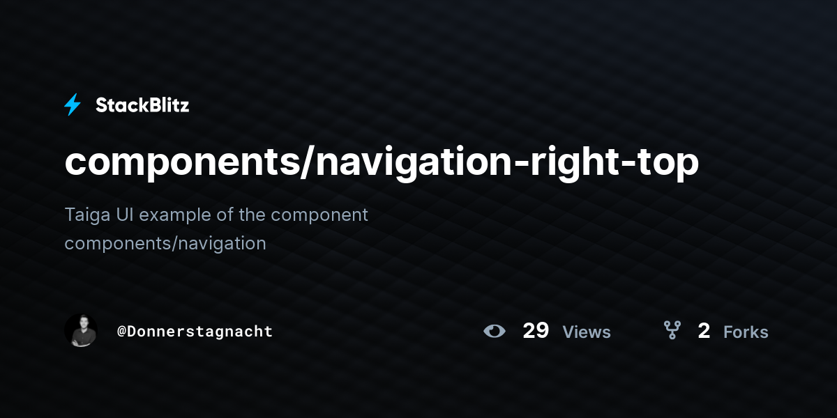 components/navigation-right-top - StackBlitz