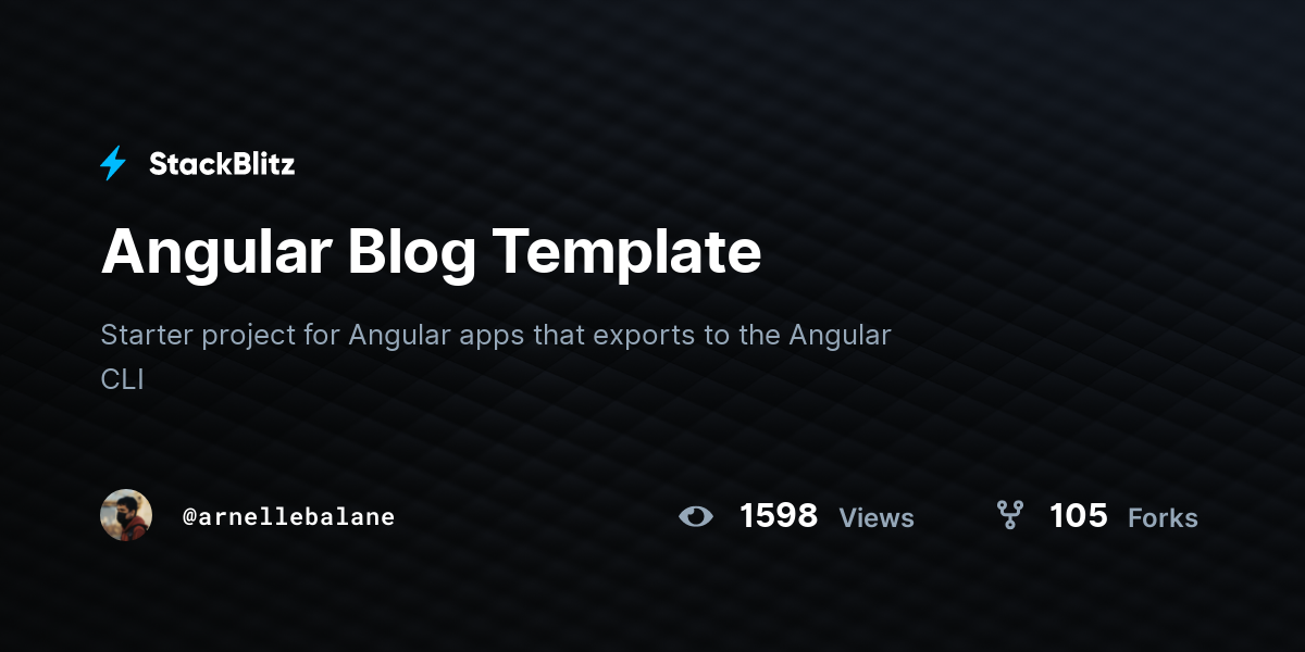 angular-blog-template-stackblitz