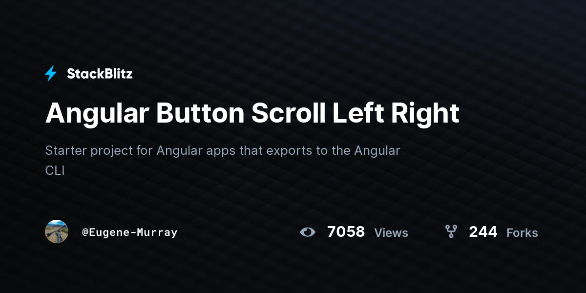 Angular Button Scroll Left Right - StackBlitz