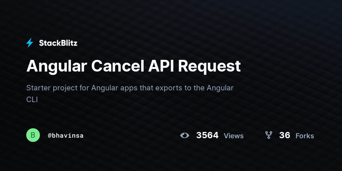 how to cancel api call in angular