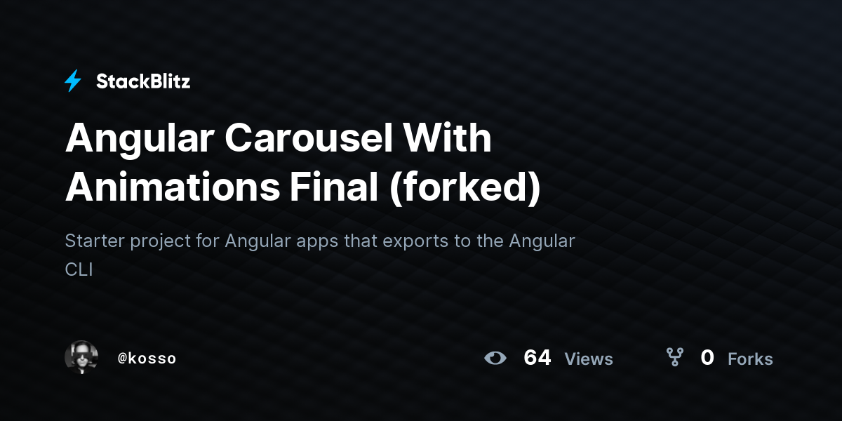 Angular Carousel With Animations Final (forked) - StackBlitz