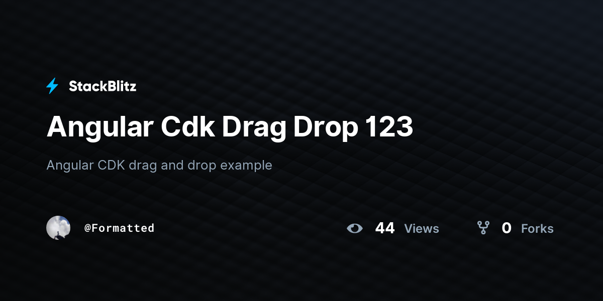 angular-cdk-drag-drop-123-stackblitz