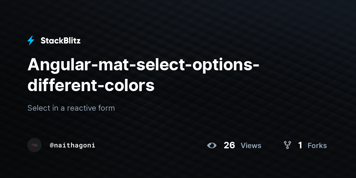 angular-mat-select-options-different-colors-stackblitz