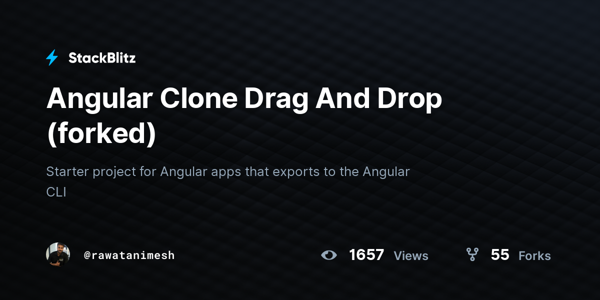 Angular Clone Drag And Drop (forked) - StackBlitz