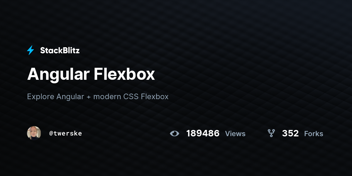 angular-flexbox-stackblitz