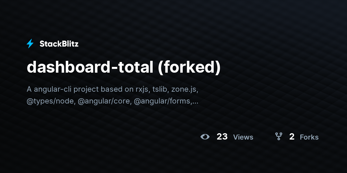 dashboard-total (forked) - StackBlitz