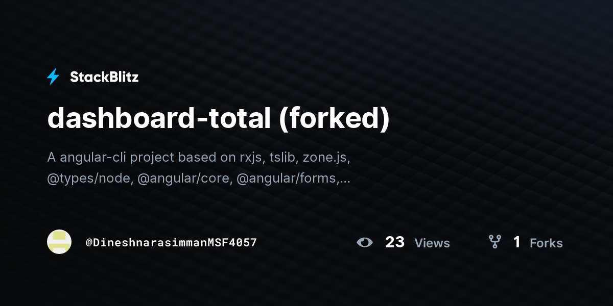 dashboard-total (forked) - StackBlitz