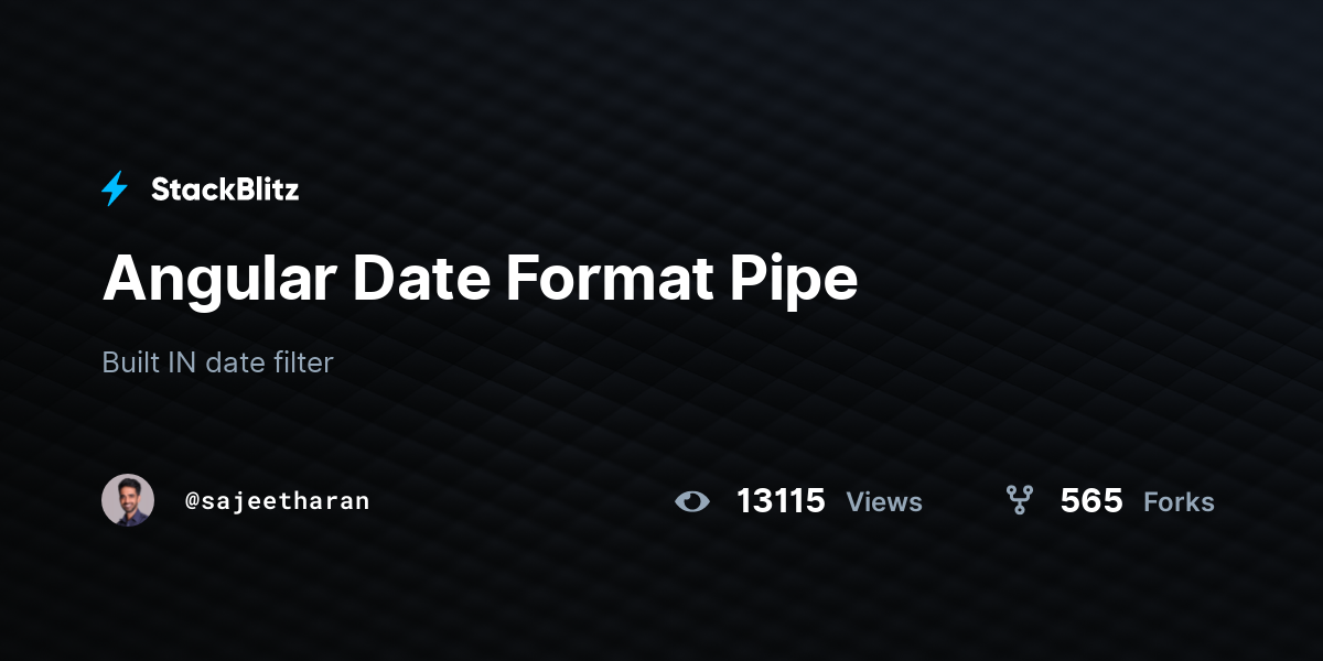 angular-date-format-pipe-stackblitz