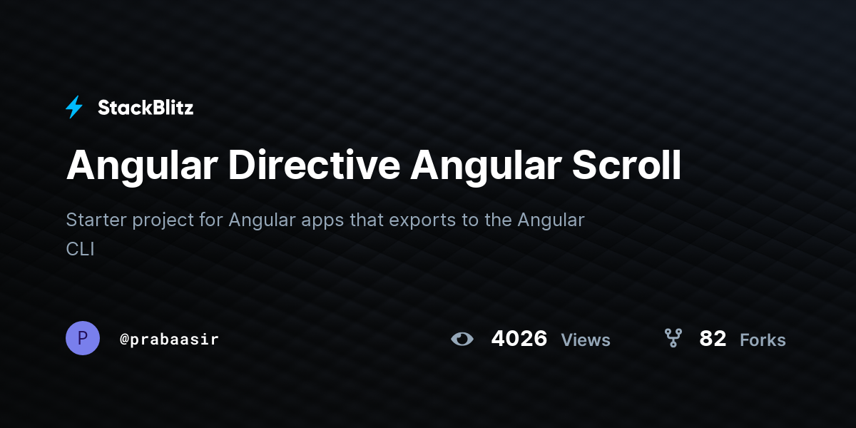 Angular Directive Angular Scroll - StackBlitz