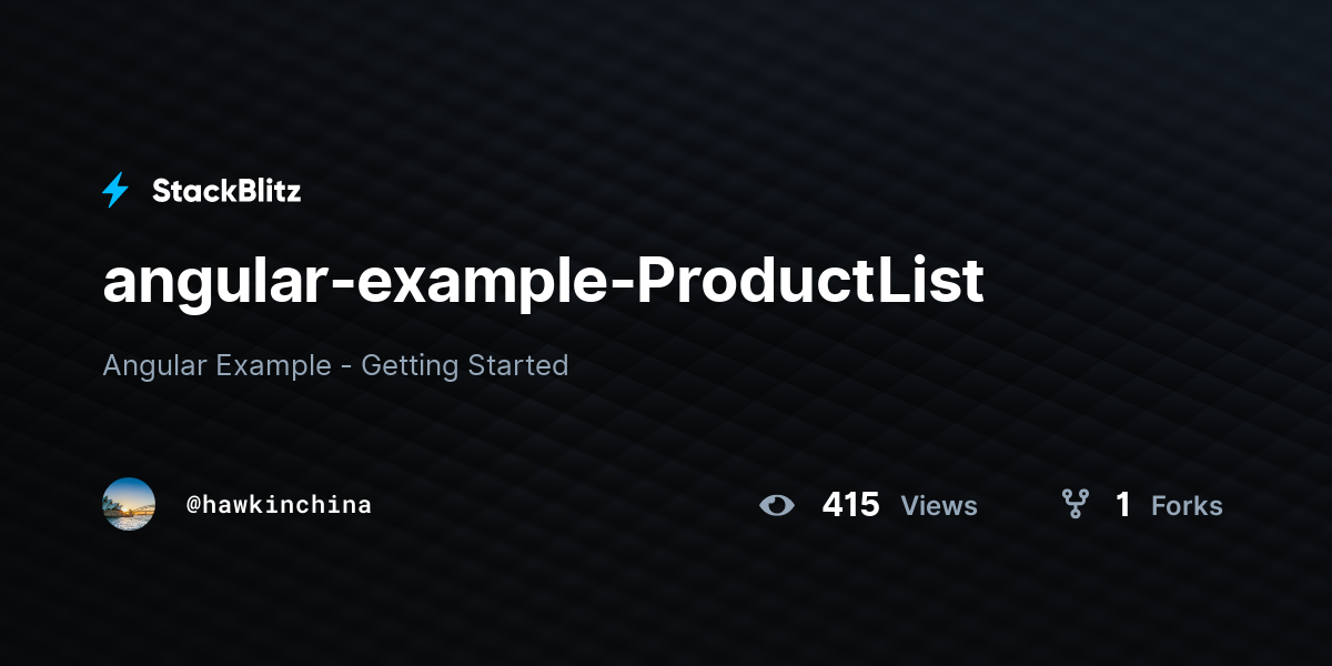 angular-example-ProductList - StackBlitz