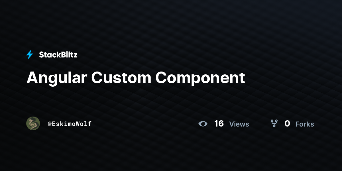 angular-custom-component-stackblitz