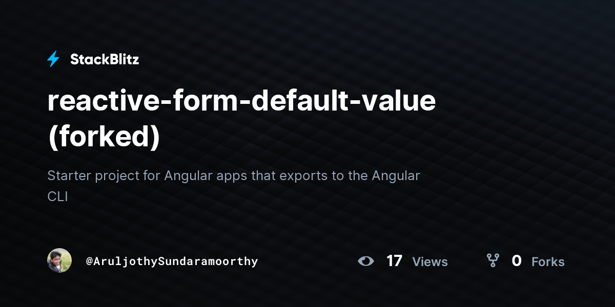 reactive-form-default-value-forked-stackblitz