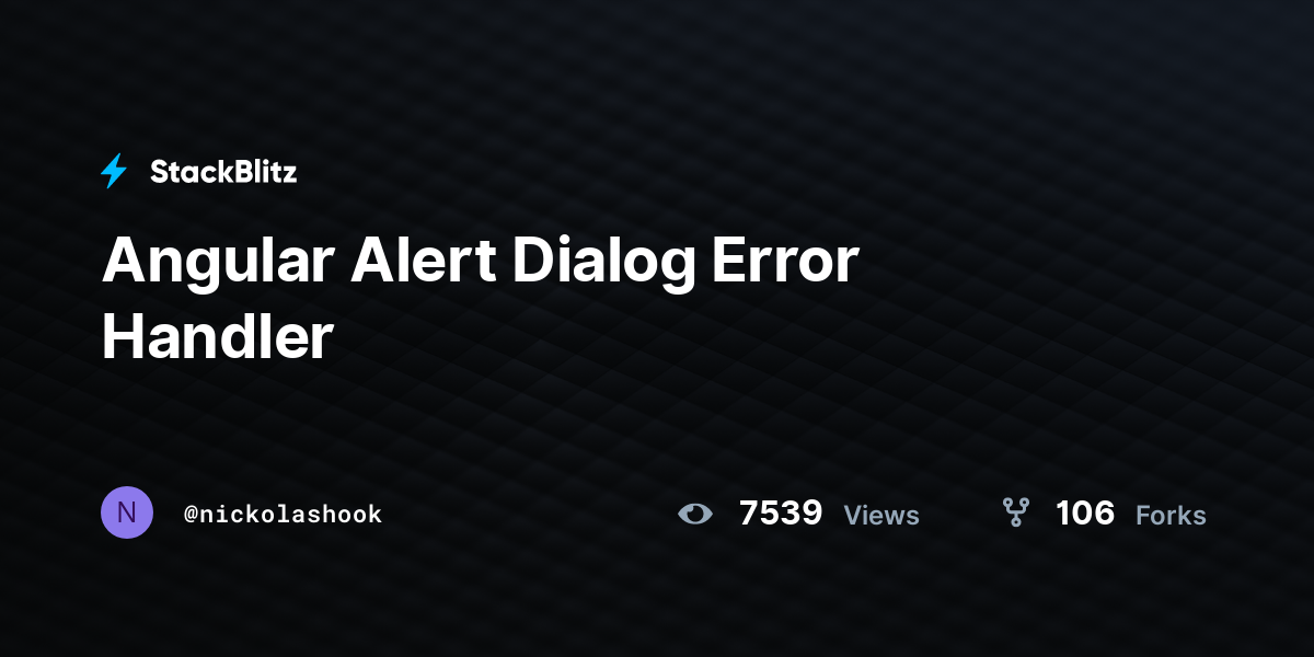 angular-alert-dialog-error-handler-stackblitz