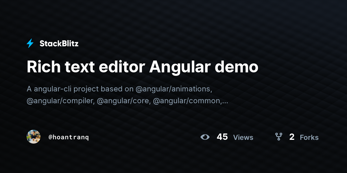 rich-text-editor-angular-demo-stackblitz