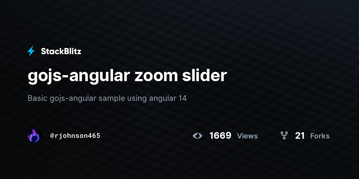 gojs-angular zoom slider - StackBlitz