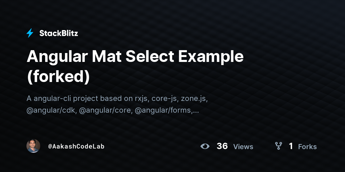 angular-mat-select-example-forked-stackblitz