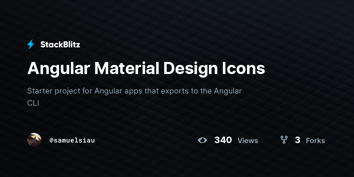 3 dots icon in angular material