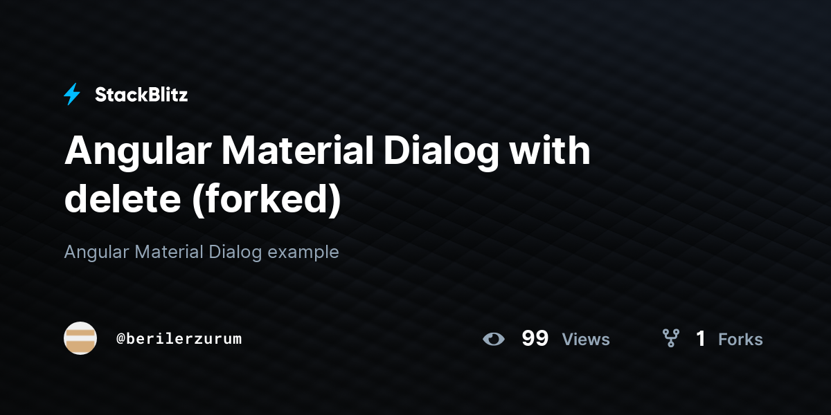 angular-material-dialog-with-delete-forked-stackblitz