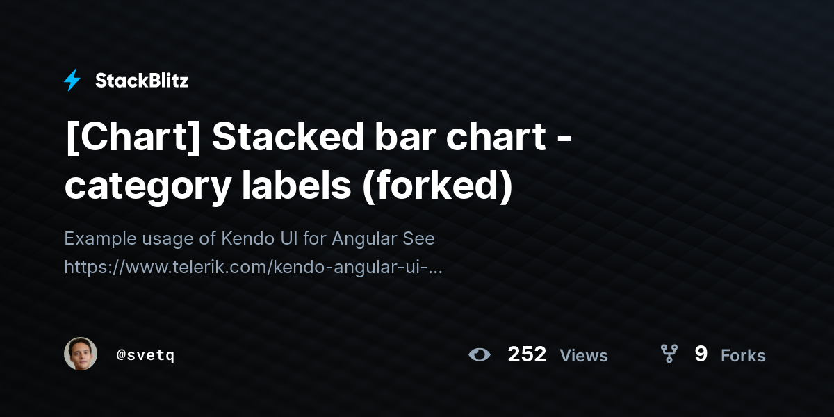 [Chart] Stacked bar chart - category labels (forked) - StackBlitz