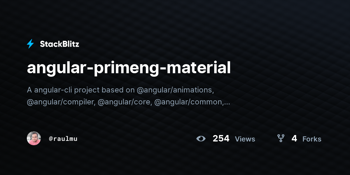 angular-primeng-material - StackBlitz