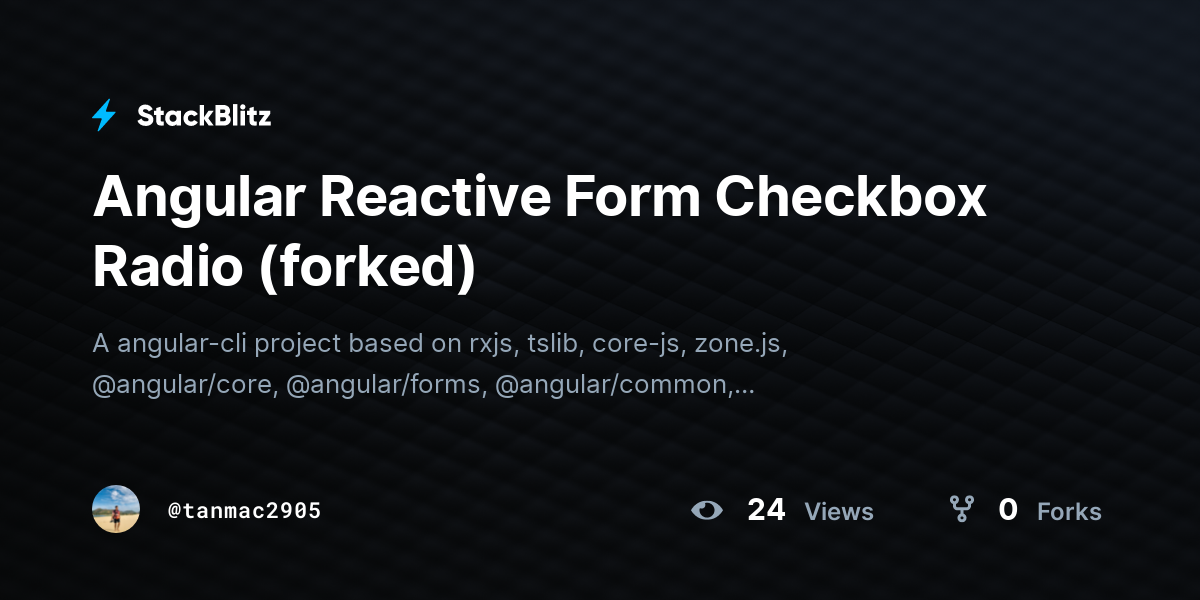 angular-reactive-form-checkbox-radio-forked-stackblitz