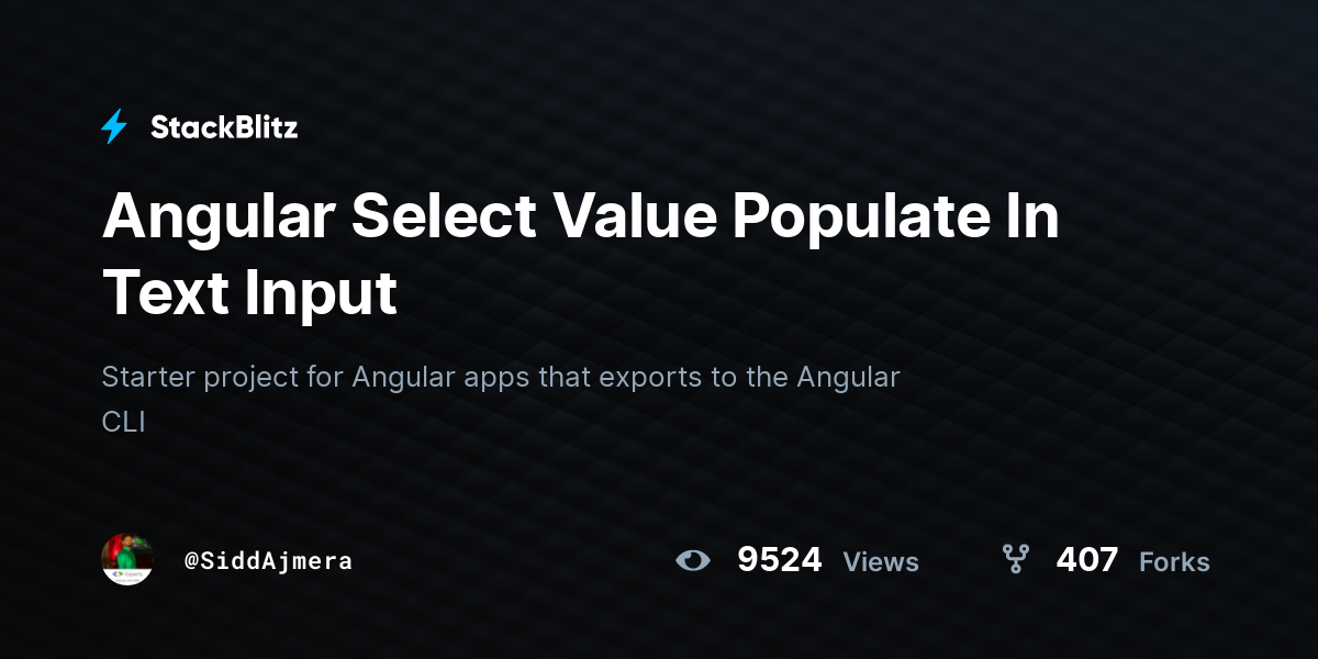 angular-select-value-populate-in-text-input-stackblitz