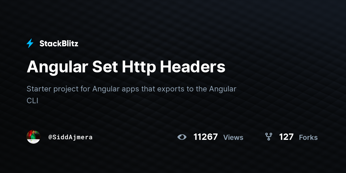 set http headers in angular 12