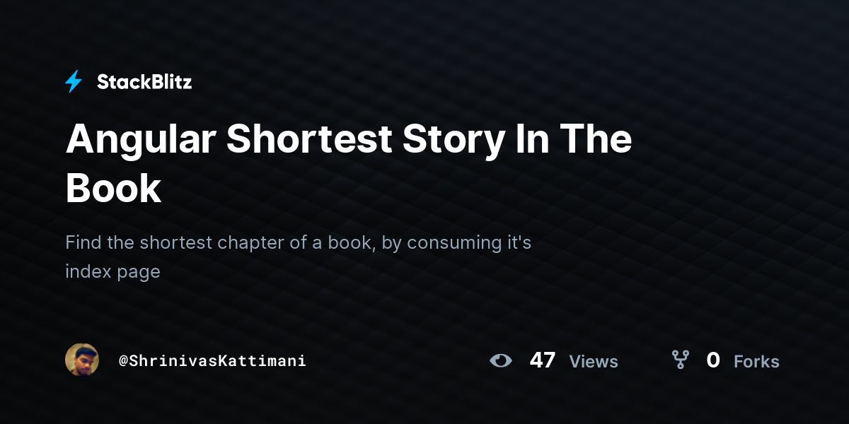angular-shortest-story-in-the-book-stackblitz