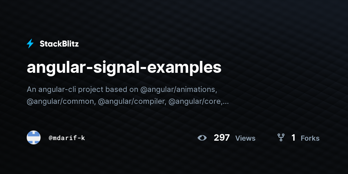 http signal angular