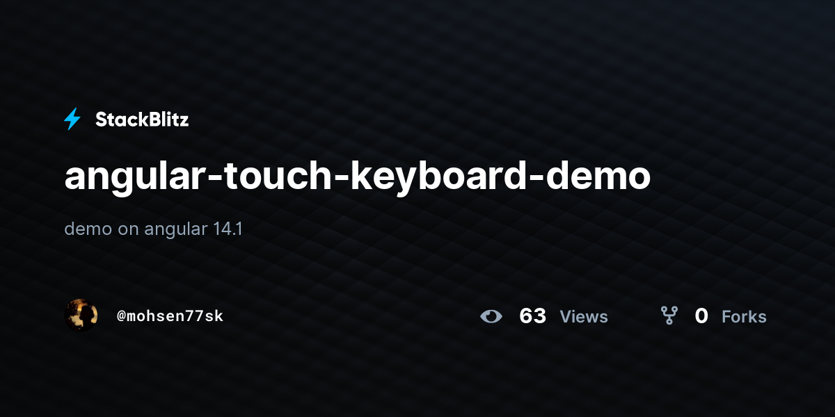angular-touch-keyboard-demo - StackBlitz