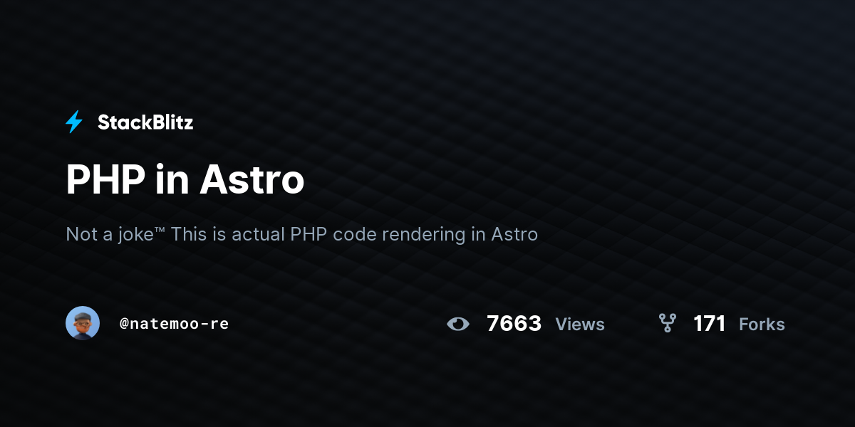 php astro